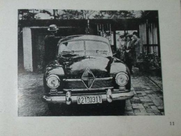 Stender "Die kleine Automesse - Personenwagen" Automobile-Yearbook 1951 (0143)